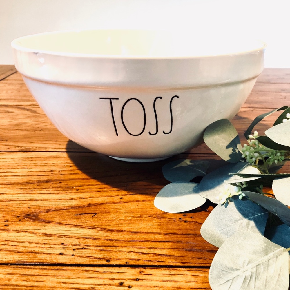 Rae Dunn Large Toss Bowl.  New.